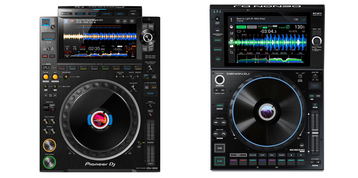 CDJ-3000 vs Denon SC6000M: Duel Player Flagship 2025