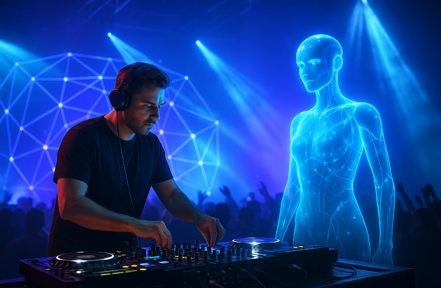 AI Music 2025: Kolaborasi DJ dan Kecerdasan Buatan dalam Musik Elektronik