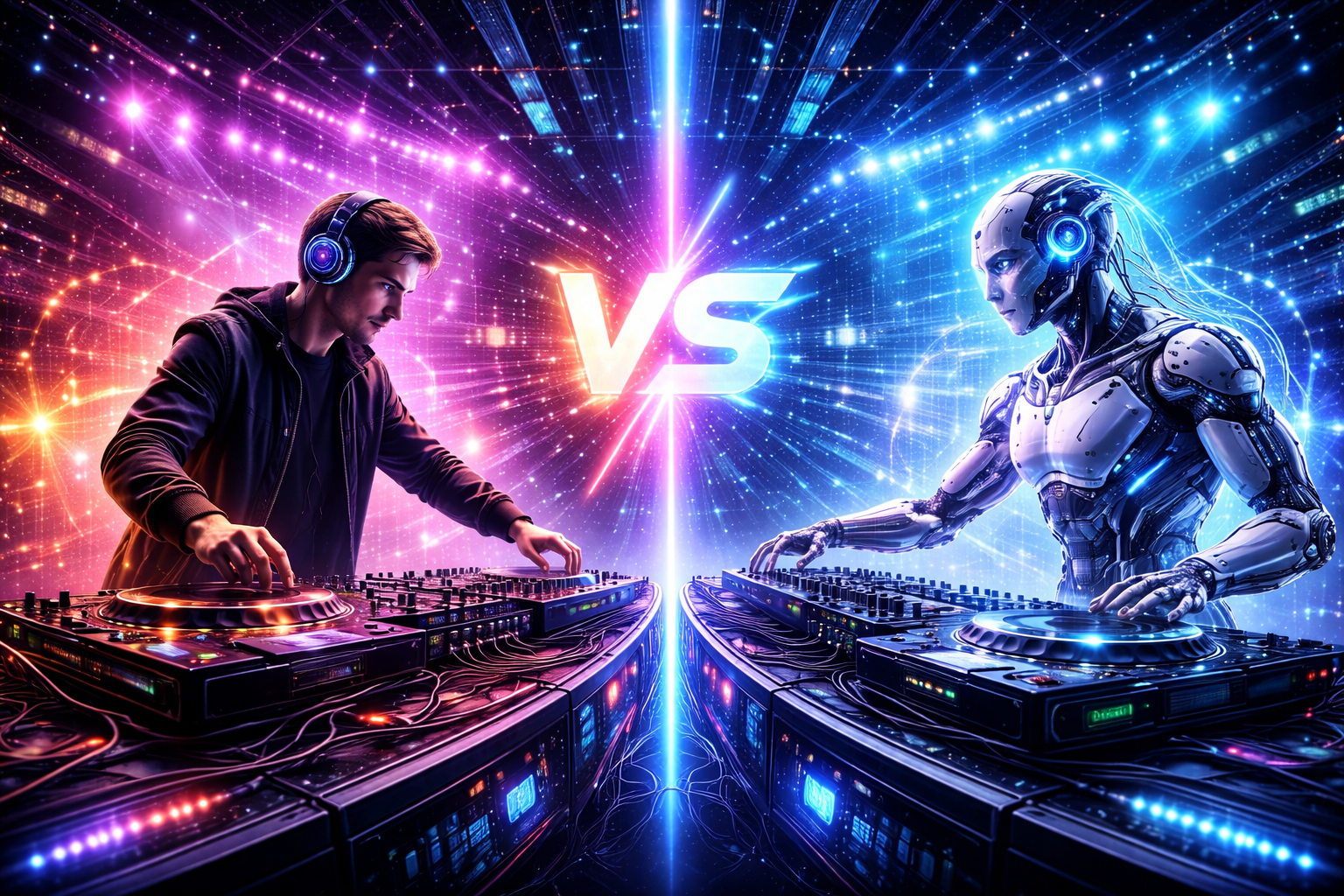 DJ vs AI 2026: Siapa Lebih Unggul di Musik Elektronik?
